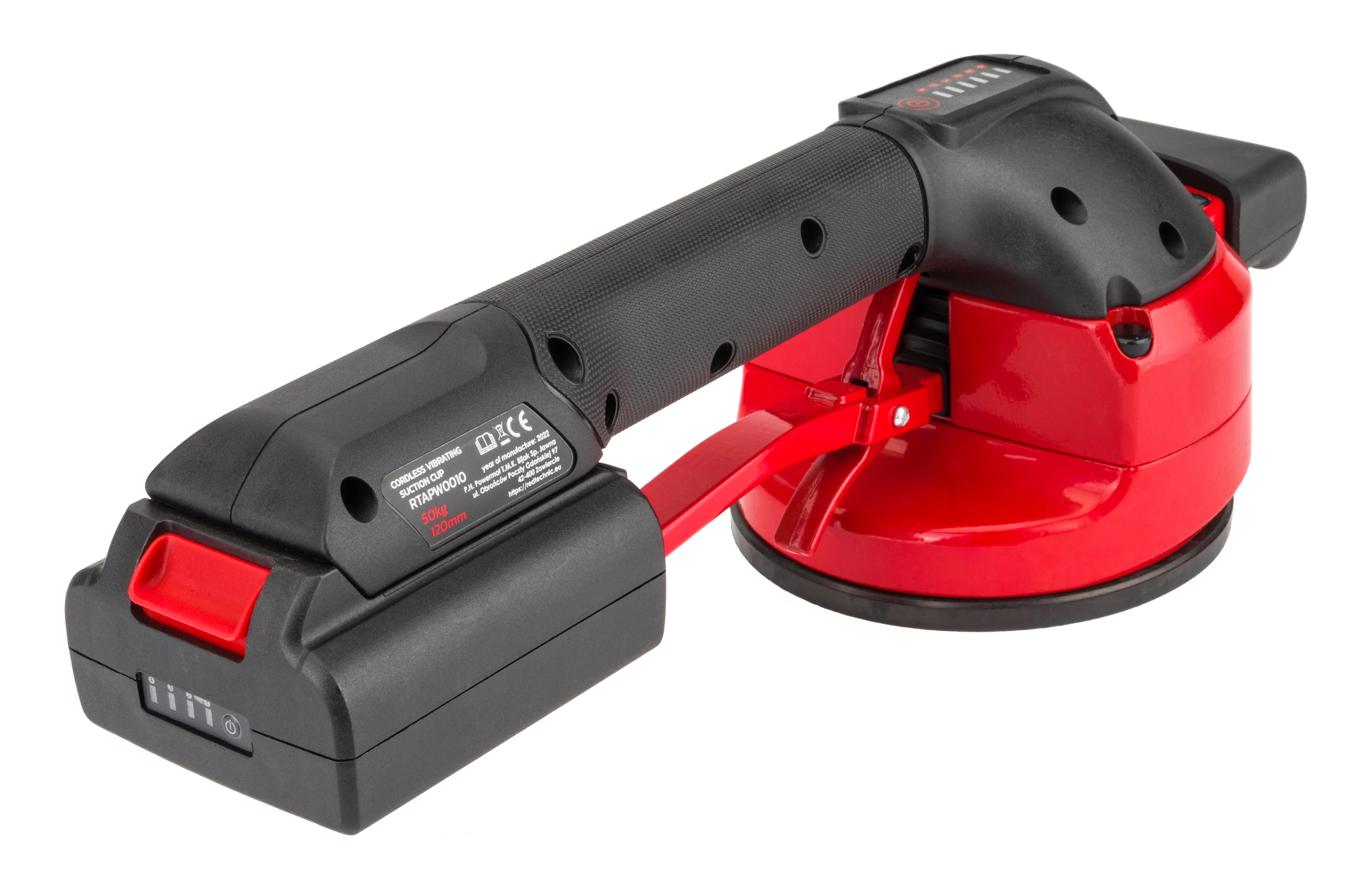 Ventuza vibranta 6 viteze, Red Technic ,18V, cu acumulatori, RTAPW0010 — imaginea 11