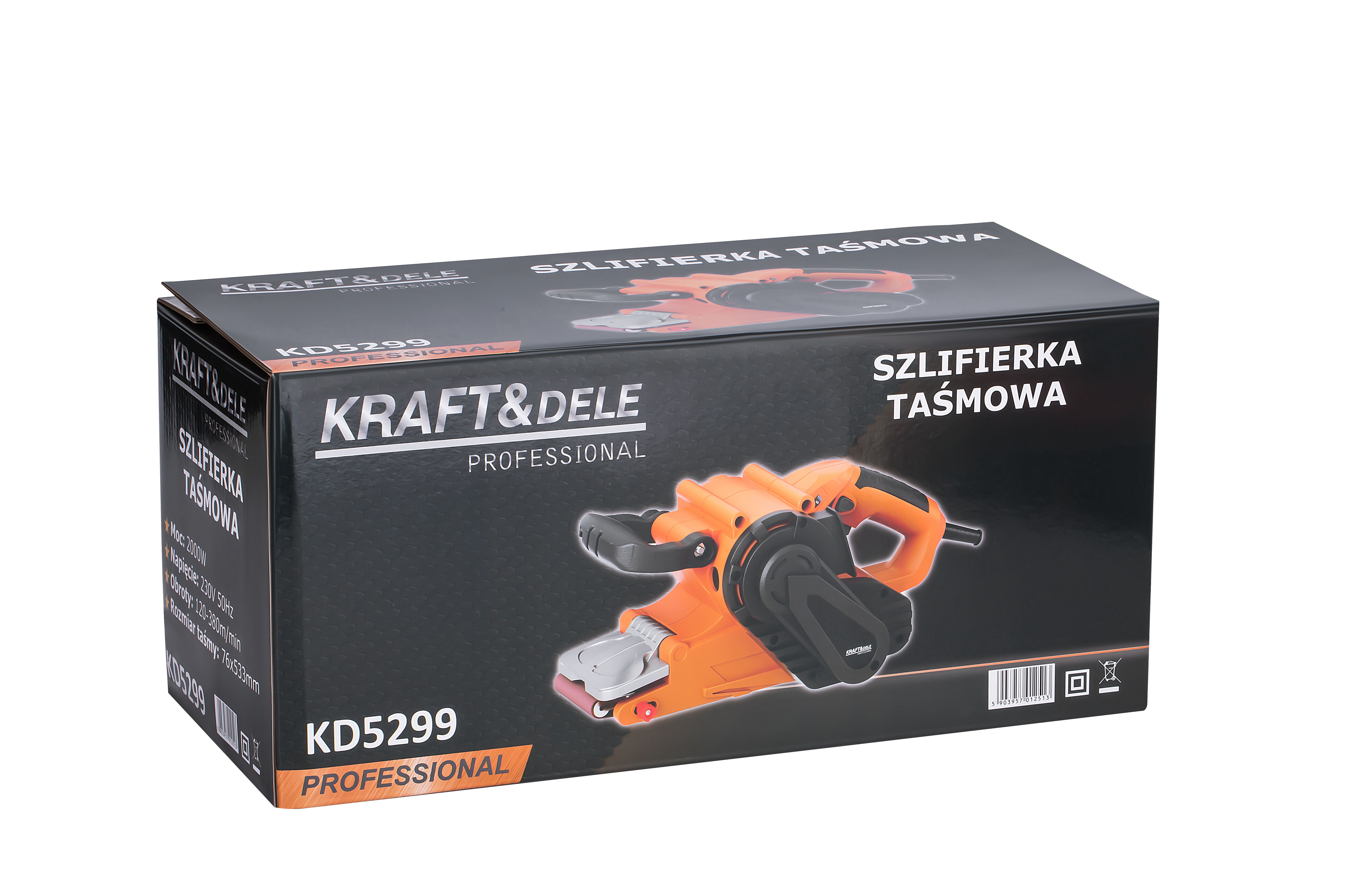 SLEFUITOR CU BANDA 2000W, Kraft&Dele, KD5299