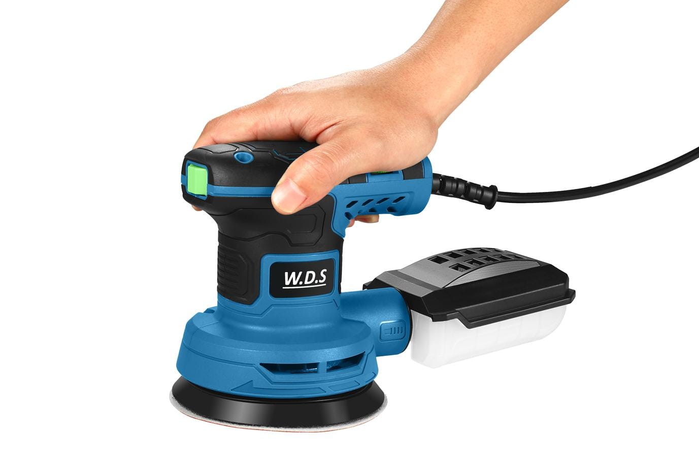Aparat de slefuit orbital, KRAFT&DELE, 1300W, 125 mm, 8000 – 13000 rpm, WDS2502