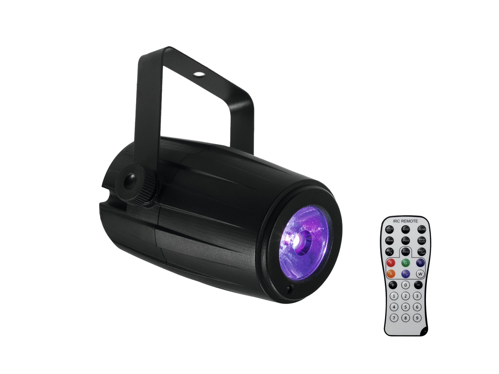 Proiector LED Glob Oglinzi Eurolite LED PST-5 QCL Spot BK — imaginea 3