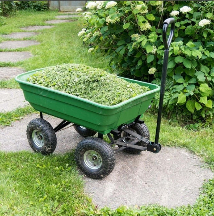 Carut de transport pentru gradina 3 in 1 SilverTools S10805 300 kg — imaginea 5