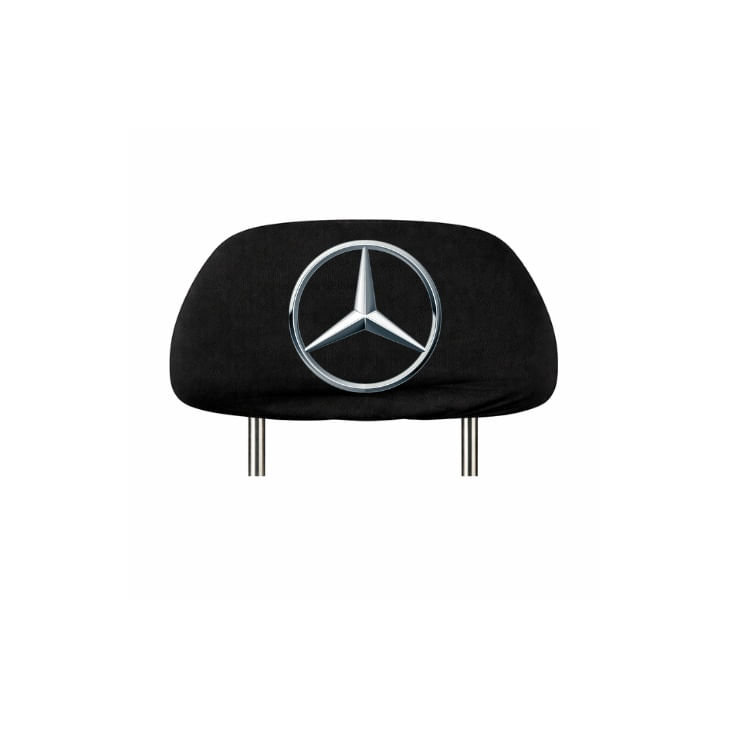 Husa Tetiera Auto Neagra – MERCEDES