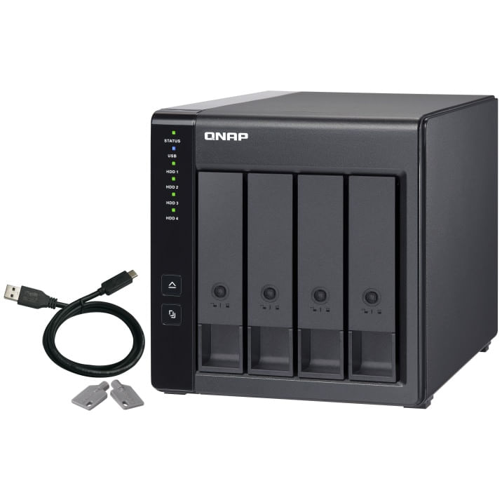 Direct Attached Storage QNAP TR-004, 4-Bay, USB Type-C