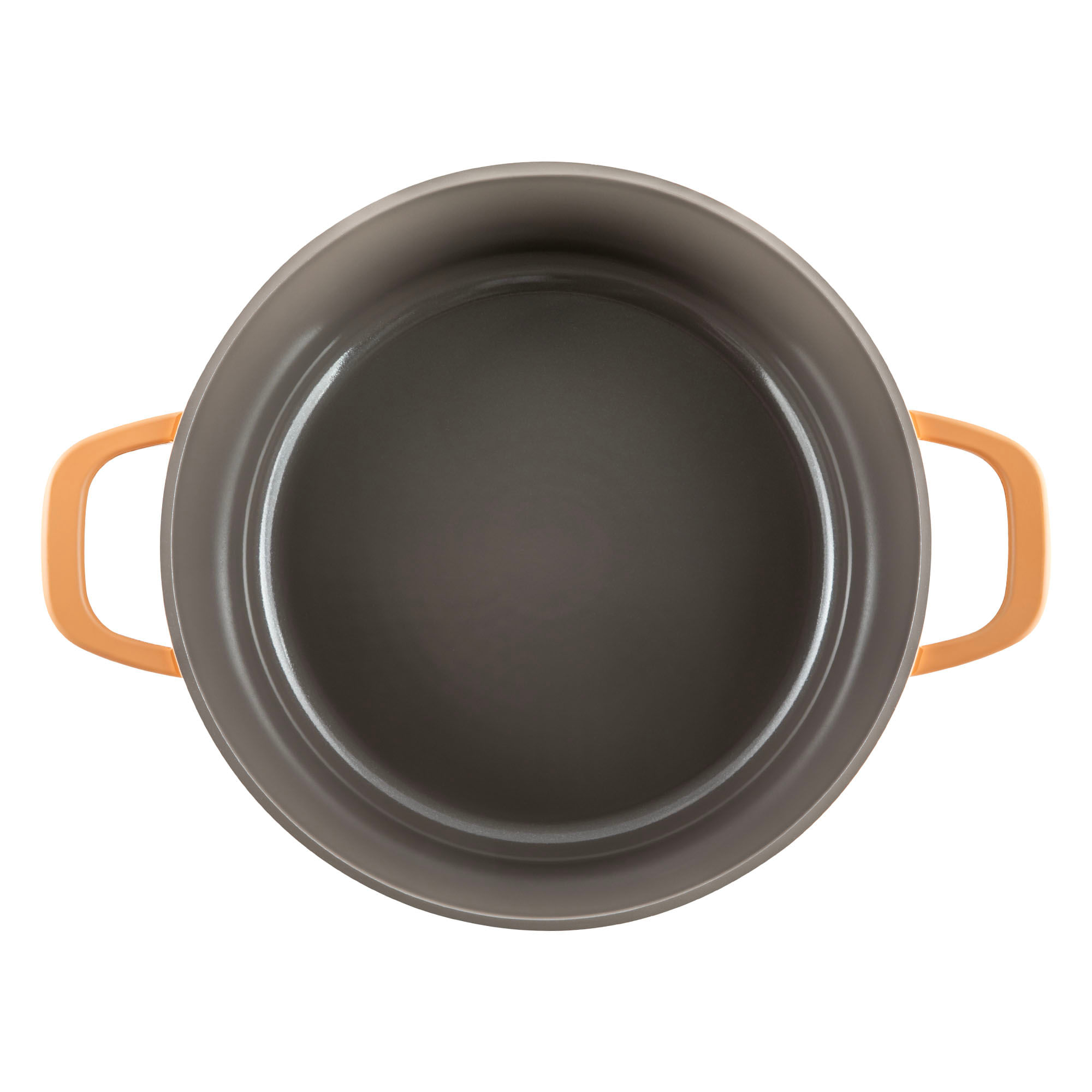 Oala din aluminiu turnat sub presiune si acoperire ceramica cu capac din sticla – 28 cm - ZG-ACS 15 TERACOTTA — imaginea 6