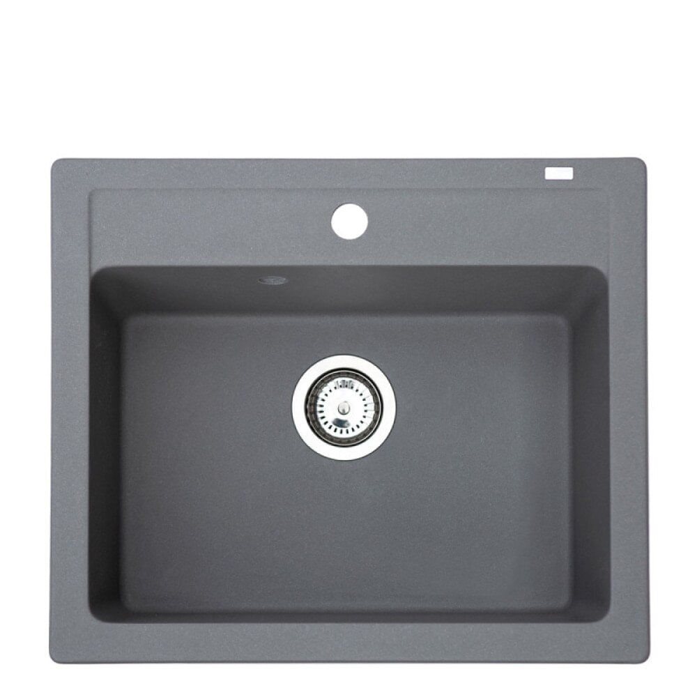 Chiuveta Bucatarie Metalac Granit xQuadro 60 600 x 500MM Sifon 90MM Grafit — imaginea 3