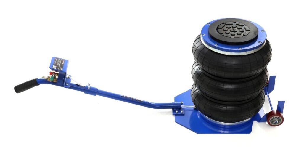 Kit pneumatic service auto, BAUG, cric 3.5 tone cu maner lung pentru service auto si pistol de impact 1200 Nm — imaginea 9