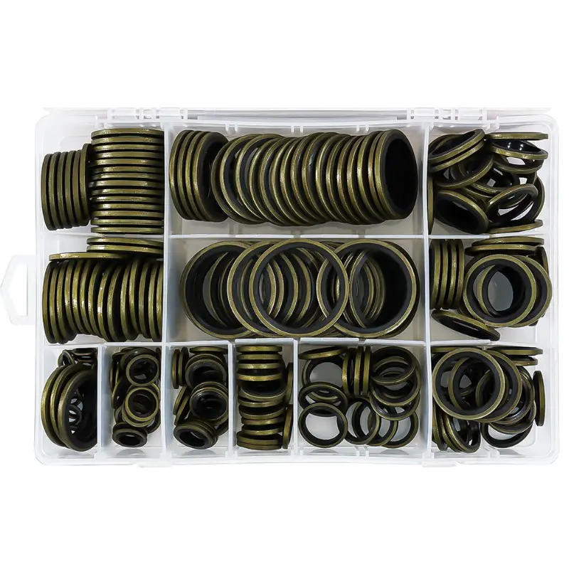 Set saibe metal-cauciuc, Verke, V06709, 240 elemente