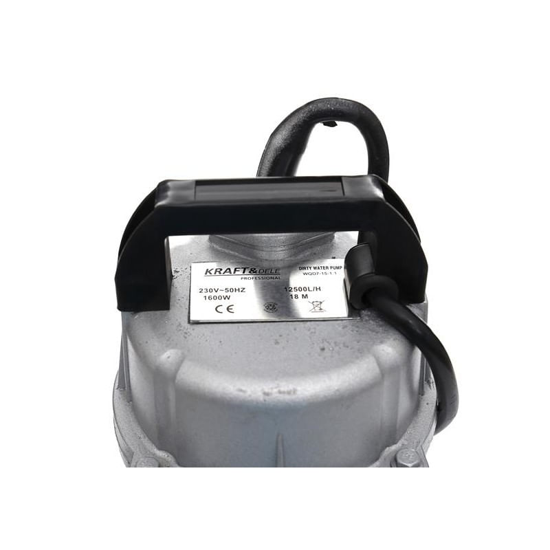 Pompa pentru apa curata/murdara, 2100W 12500l/h, KD767, Kraft&Dele