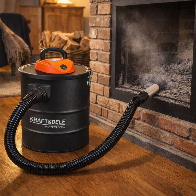 Aspirator pentru cenusa, Kraft&Dele, 20L, 1200W, KD5179