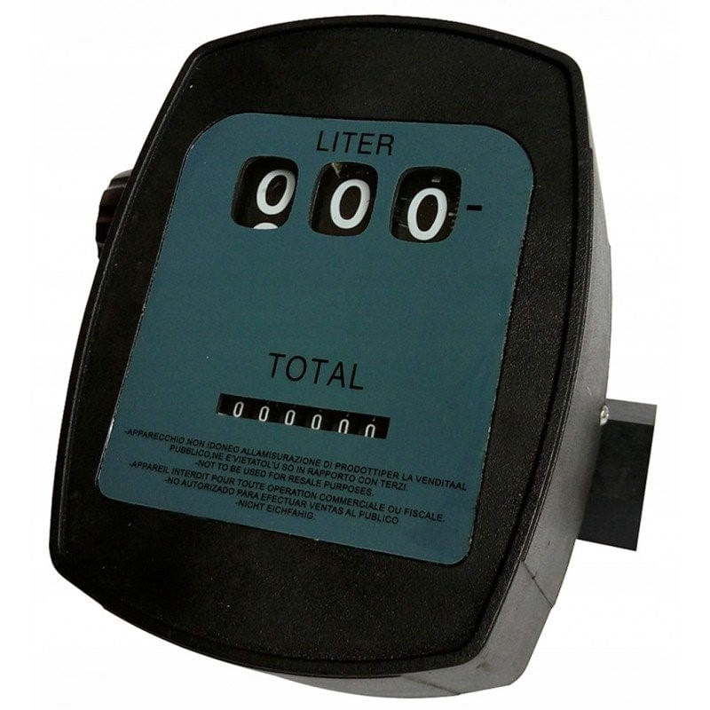 Debitmetru pompa combustibil, Verke V80210, analog, 3 cifre