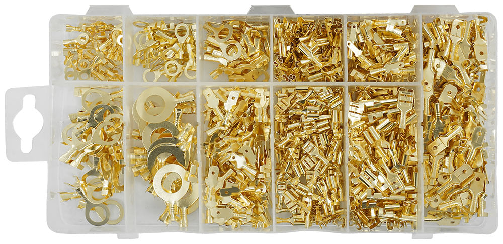 Conectori electrici set de 750 bucati, VERKE, V06741