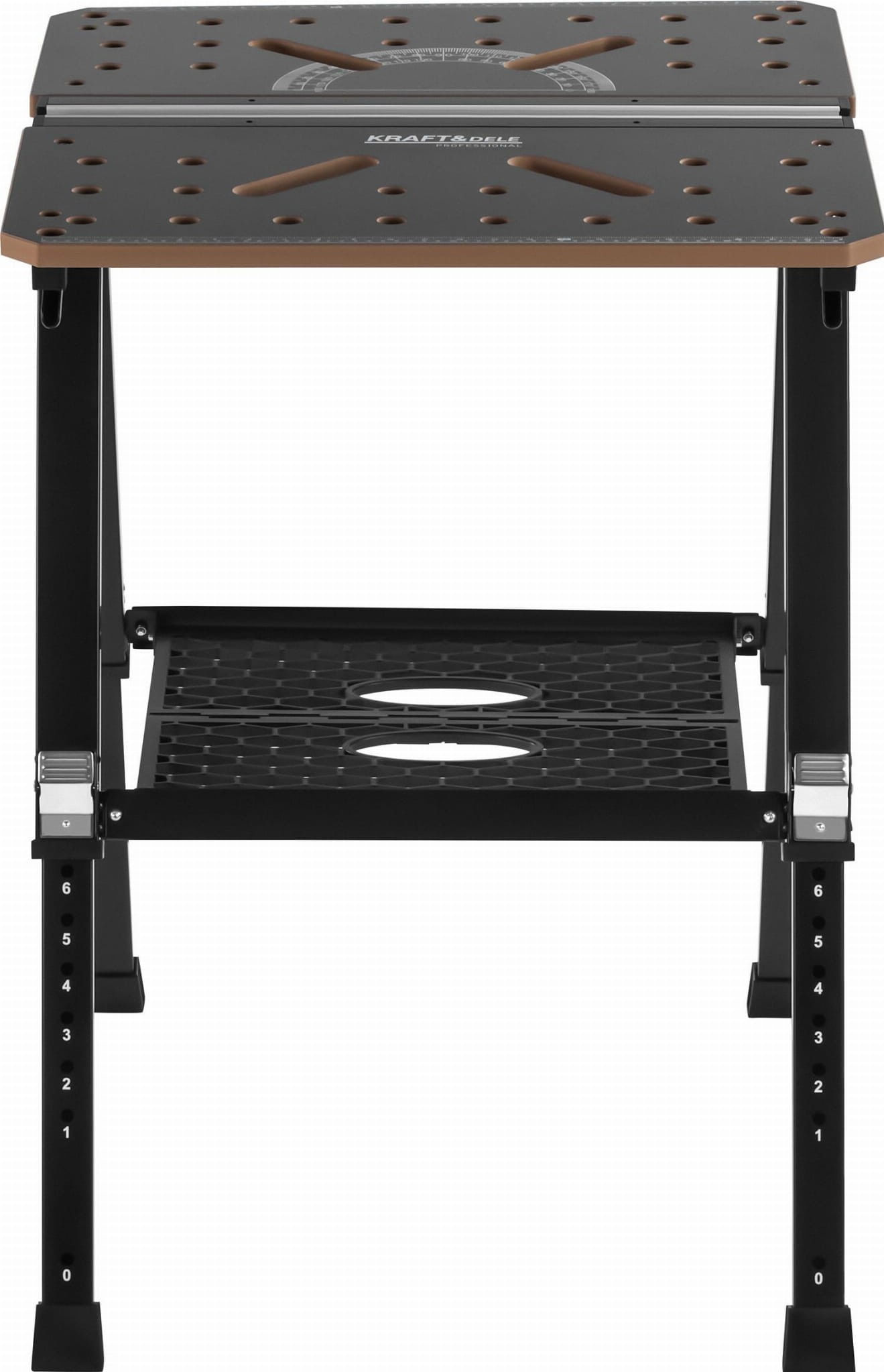 Banc lucru pliabil multifunctional, Kraft&Dele, KD11871, 454kg, MDF 18mm reglabil 60–92 cm — imaginea 2