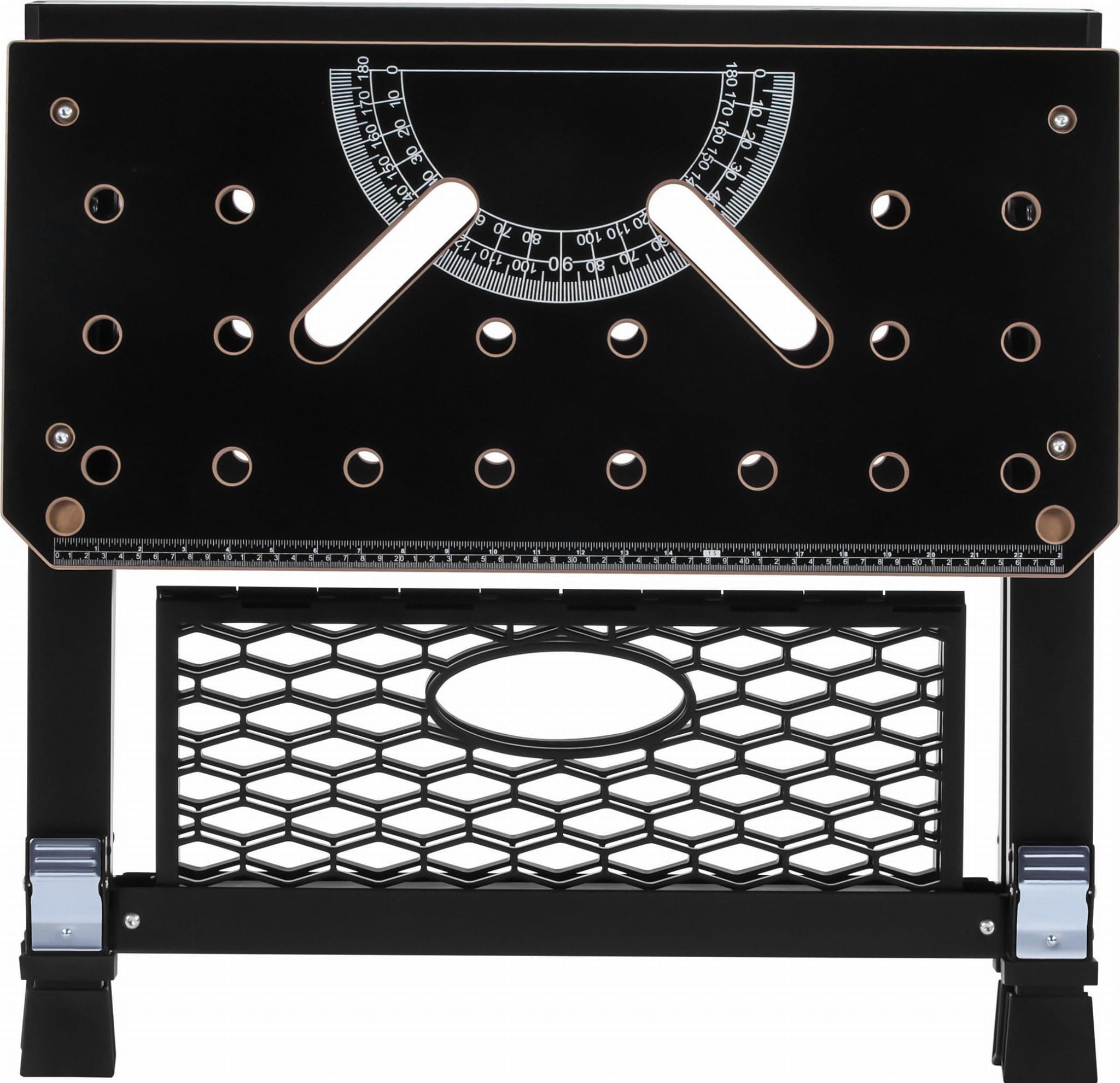 Banc lucru pliabil multifunctional, Kraft&Dele, KD11871, 454kg, MDF 18mm reglabil 60–92 cm — imaginea 14