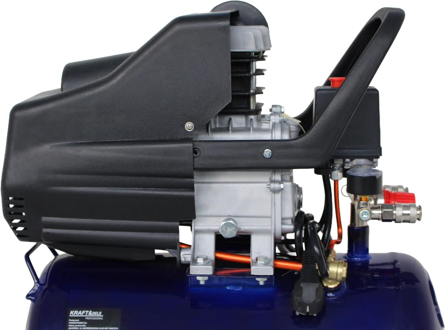 Compresor pe ulei, Kraft&Dele, 24L, 2.8KW, KD4050 — imaginea 3