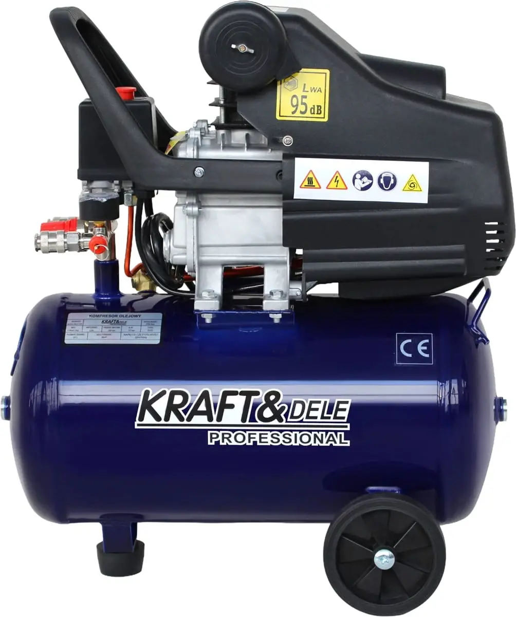 Compresor pe ulei, Kraft&Dele, 24L, 2.8KW, KD4050 — imaginea 8