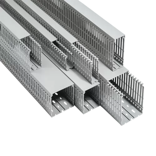 Canal cablu perforat 25x40mm, 2 metri - Plastim PDK2540