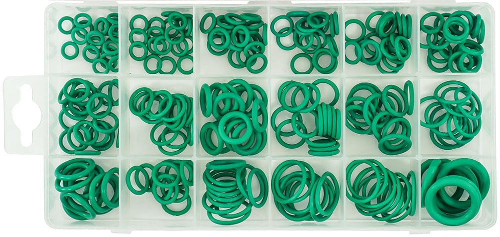 Set inele O 270 buc HNBR rezistente la ulei si presiune cu organizator, V06733