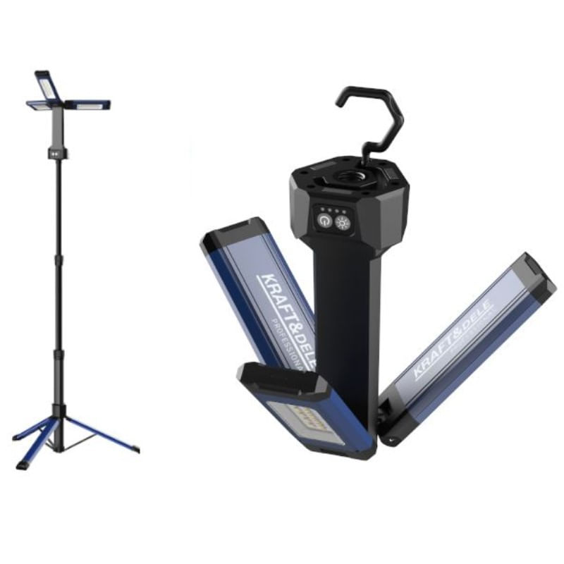 Proiector de lucru, baterie 4000 mAh, KD1267, Kraft&Dele