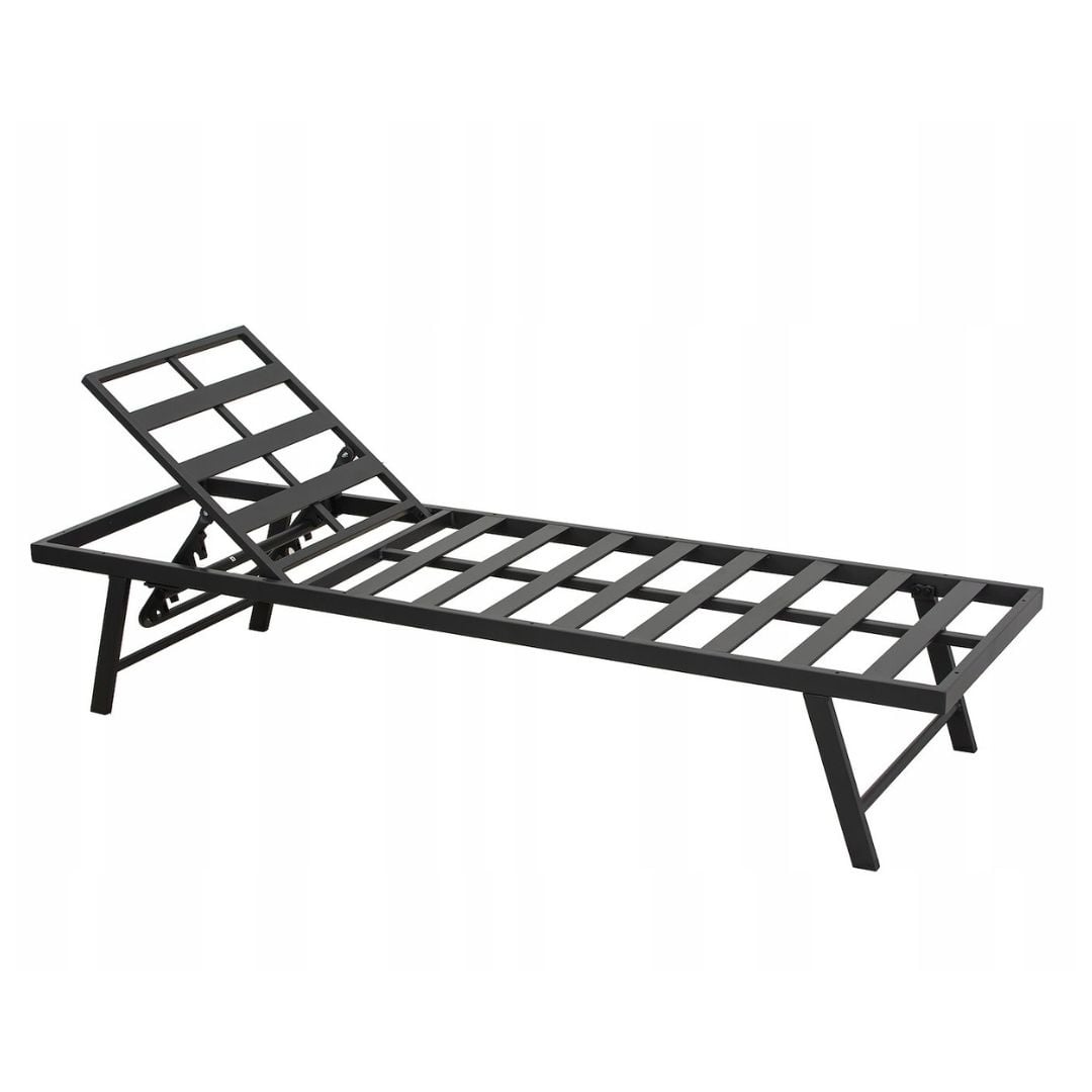 Set mobilier de gradina gri, modular, Jumi, cu 2 canapele si masuta de cafea — imaginea 3
