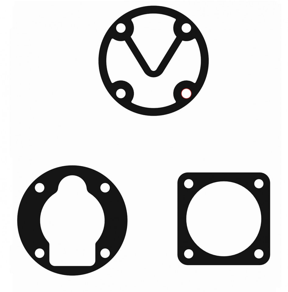 Garnituri set pentru cap compresor de aer 51mm CH087 Mod.10 (A) — imaginea 5