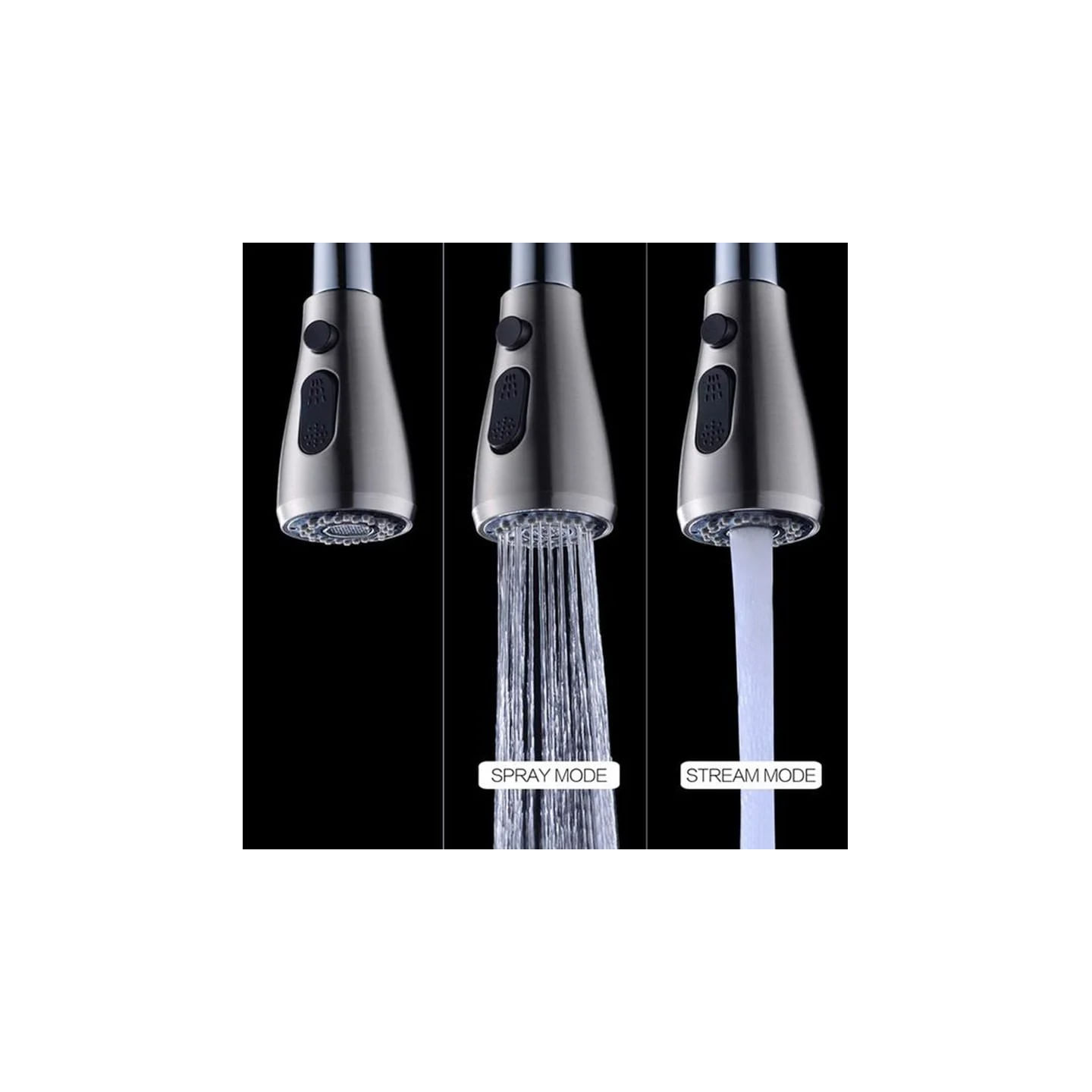 Set Chiuveta Bucatarie cu Baterie cu Dus Extractibil si Accesorii, Multifunctionala din Inox, 750 x 460 mm — imaginea 5