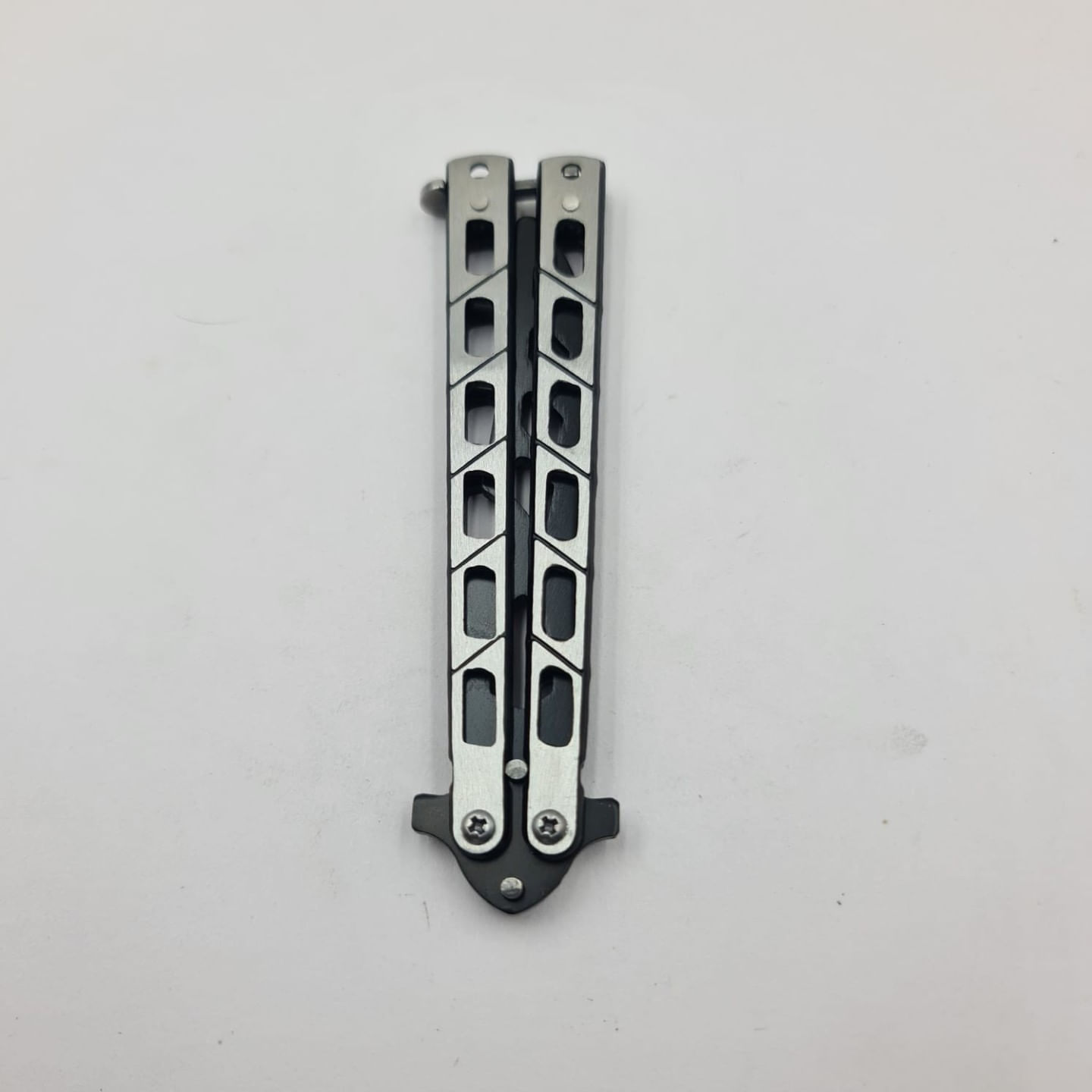 Cutit Fluture Pentru Antrenament, Desfacator Sticle, Chei Reglabile, Otel, Model Gauri, 23 cm, Argintiu - imagine 5