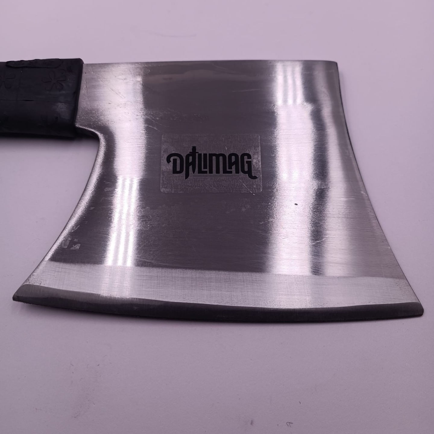 Satar de Bucatarie din Otel Carbon, Maner Cauciucat, 37 cm — imaginea 3