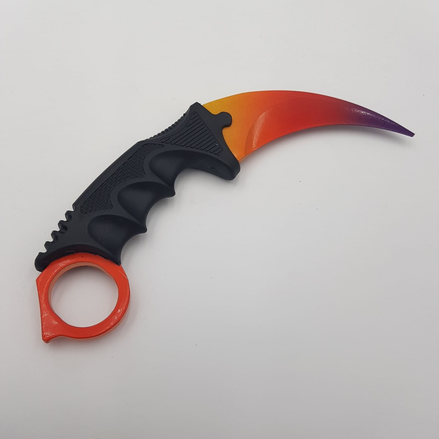 Cutitul Karambit pentru antrenament fara tais, fara varf, k1