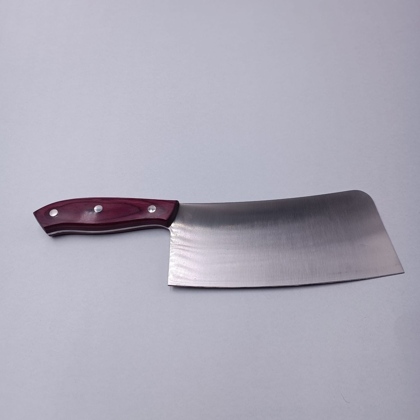 Cutit Tip Satar Pentru Macelarie, Universal, Lama Otel, Maner Nituit, 30 cm — imaginea 4
