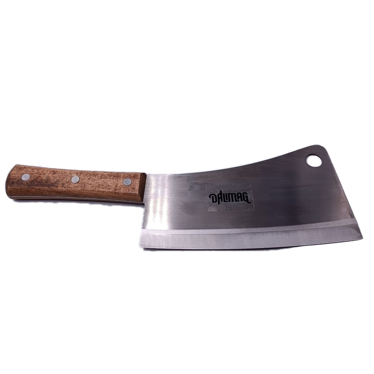 Cutit Tip Satar Pentru Transat si Feliat, Lama Curbata, Otel, Maner Lemn, 37 cm — imaginea 4