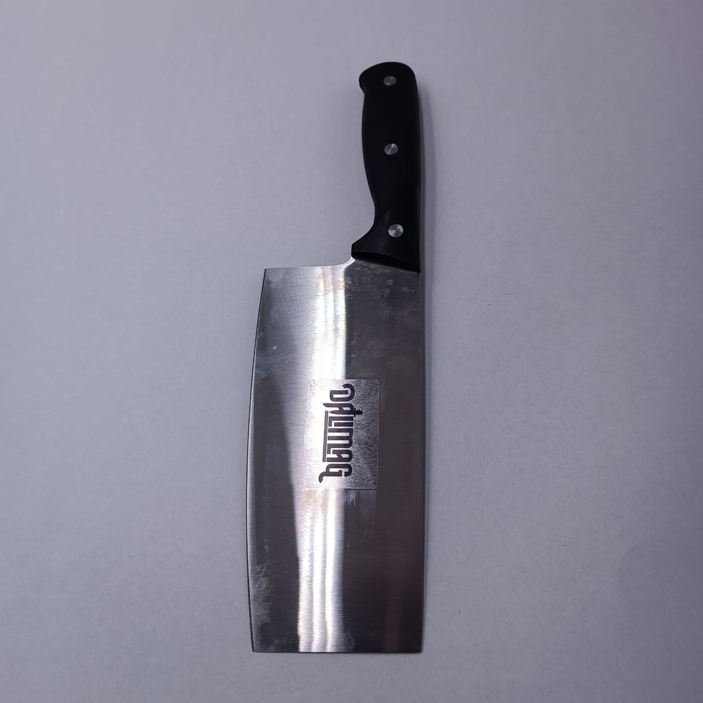 Cutit Tip Satar Pentru Transat si Feliat, Lama Otel, Maner Nituit, 29 cm — imaginea 6