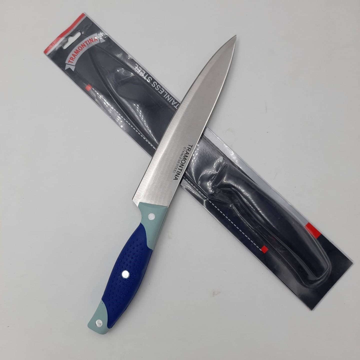 Cutit macelar de bucatarie, otel inoxidabil, 32 cm, — imaginea 4
