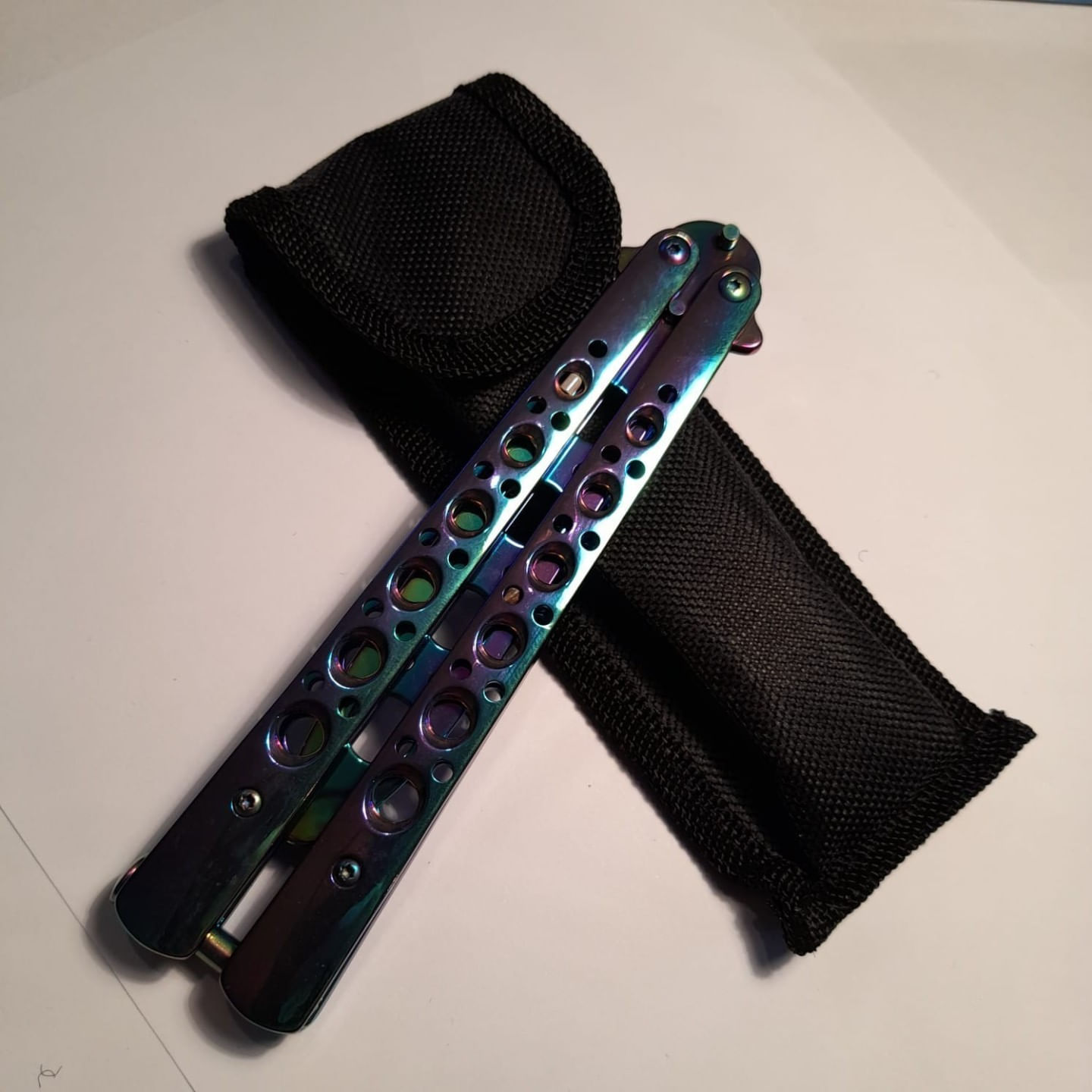 Cutit fluture fara tais, 22 cm, fade clasic, antrenament, Dalimag - imagine 2