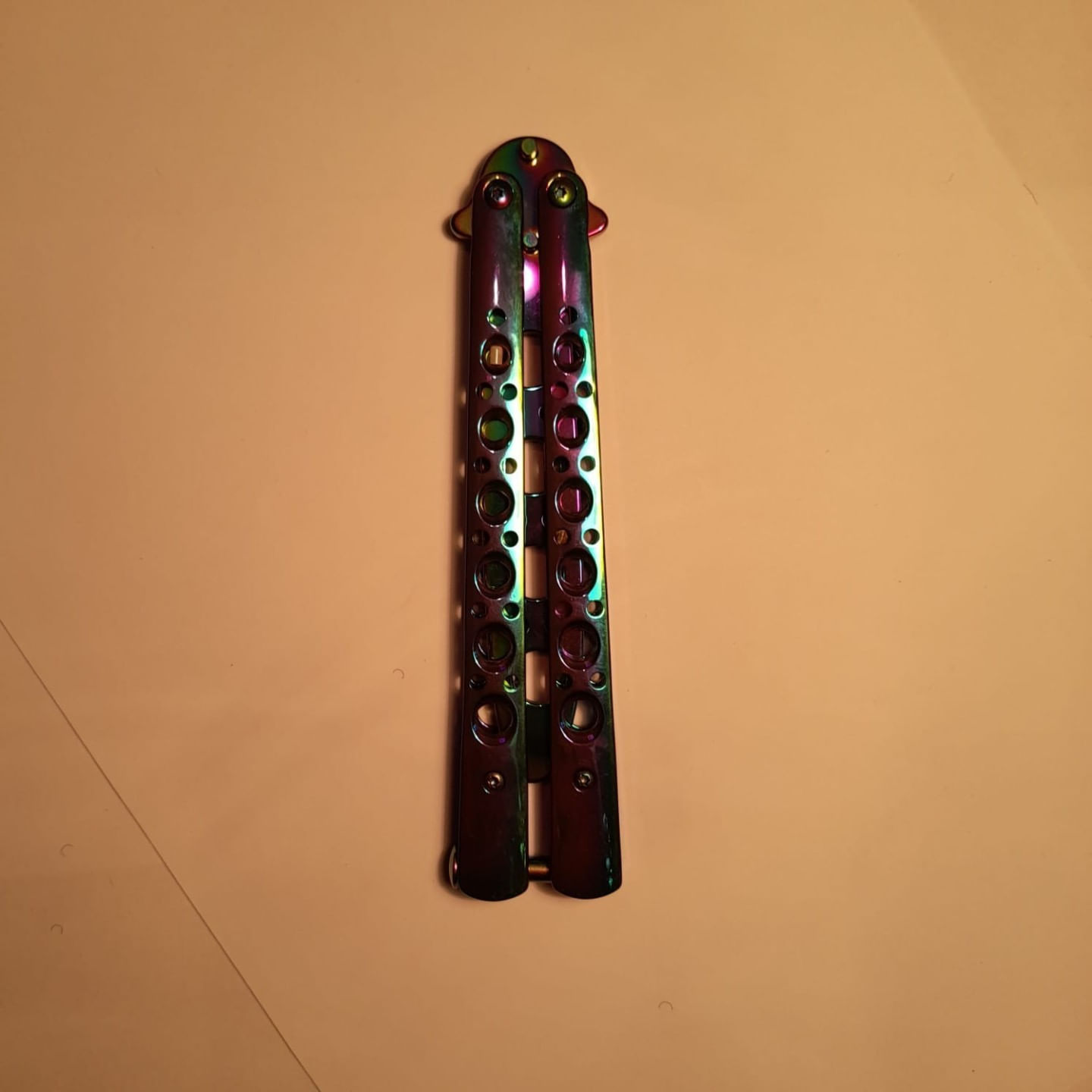 Cutit fluture fara tais, 22 cm, fade clasic, antrenament, Dalimag - imagine 5