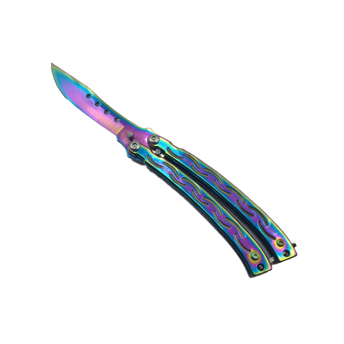 Cutit Fluture Fade, Curbat, Cu Tais, 17 cm - imagine 3