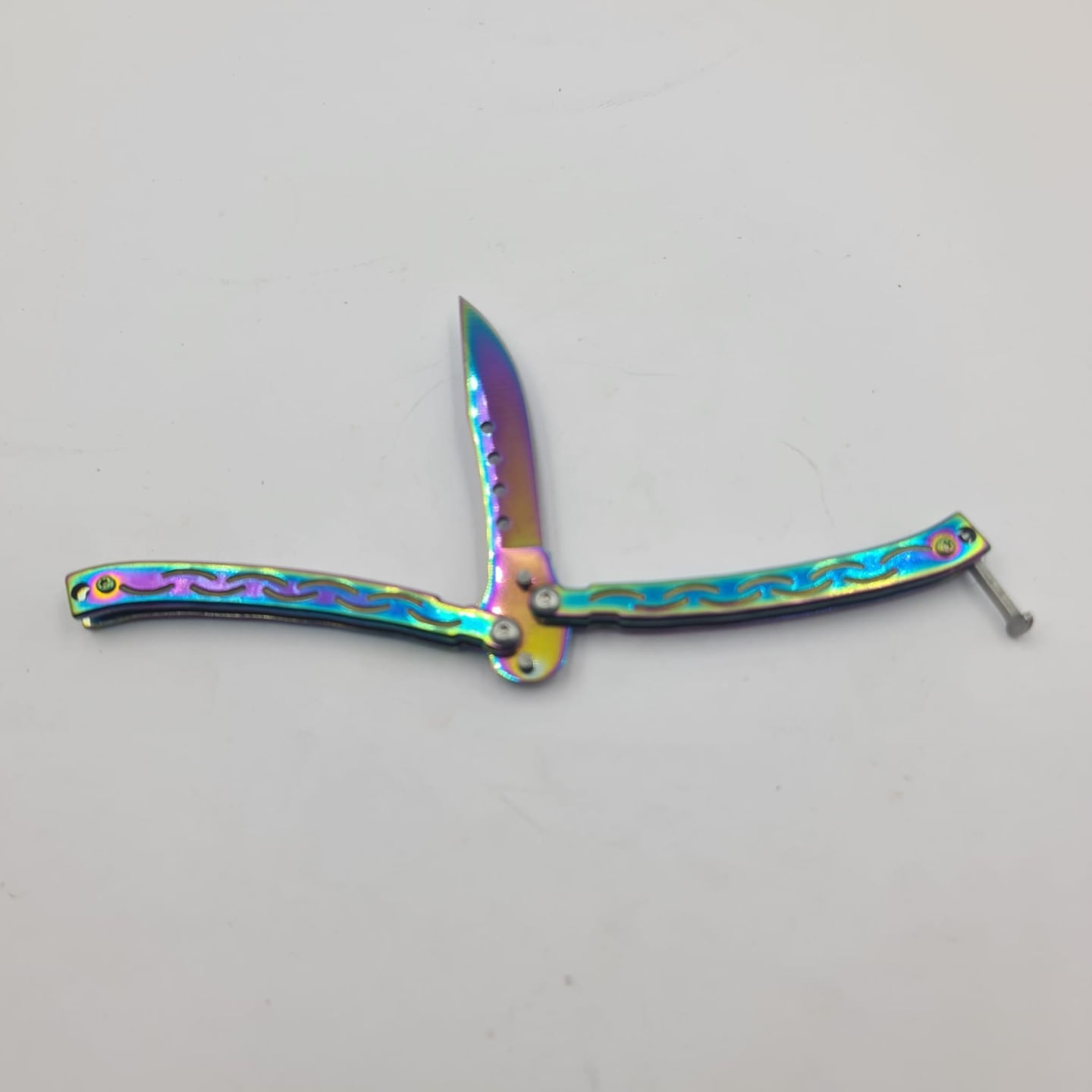 Cutit Fluture Fade, Curbat, Cu Tais, 17 cm - imagine 6