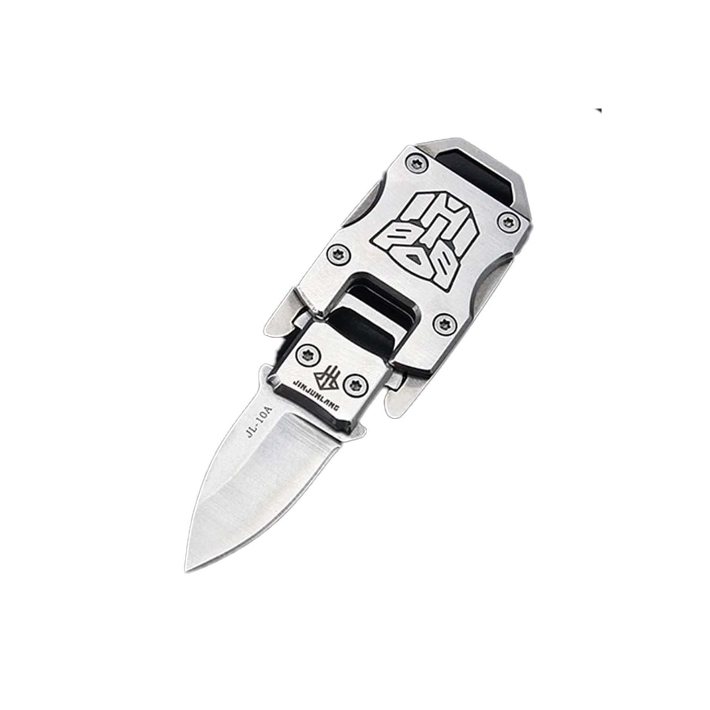 Briceag Mini, Tip Breloc , Catarama, Argintie, 92x28x7 mm