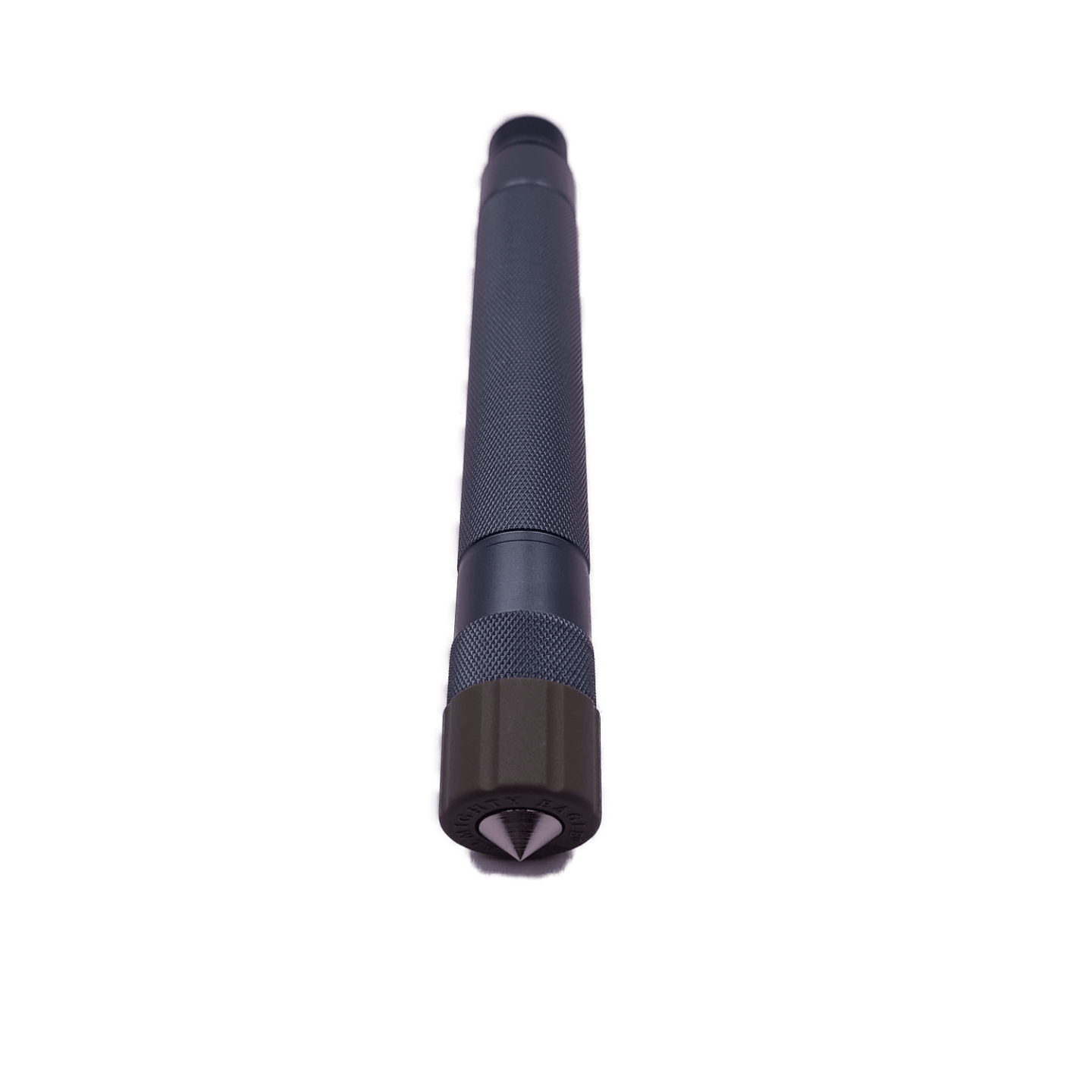 Baston Telescopic cu 3 Segmente, Agatatoare Dubla, Husa Textila, 3 Cutite Varf, Gri, 56 cm