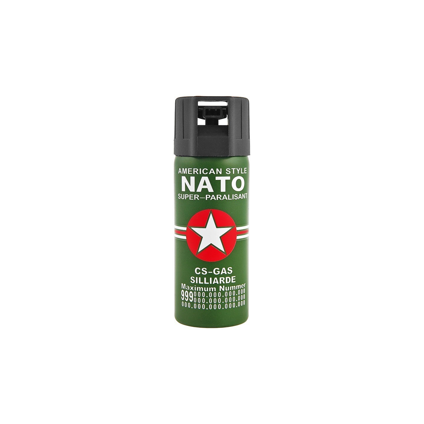 Spray piper paralizant, iritant, lacrimogen, Nato, 80 ml