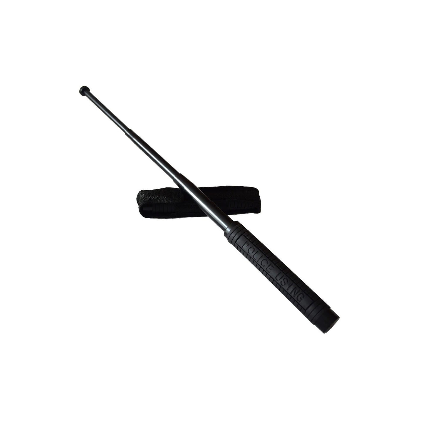Baston telescopic din otel, 64 cm, 3 sectiuni, husa, 610 g, P2 - imagine 3
