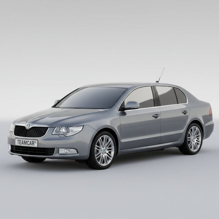 Covorase Skoda Superb II Compatibile 2008-2015 | Silver