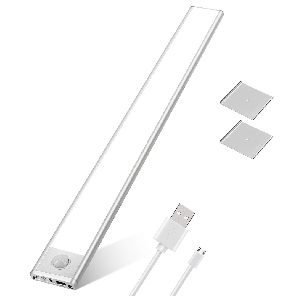 Lampa LED inteligenta senzor miscare, VisionHub®,Corp iluminat reincarcabil USB, fara fir,portabila,baterie incorporata