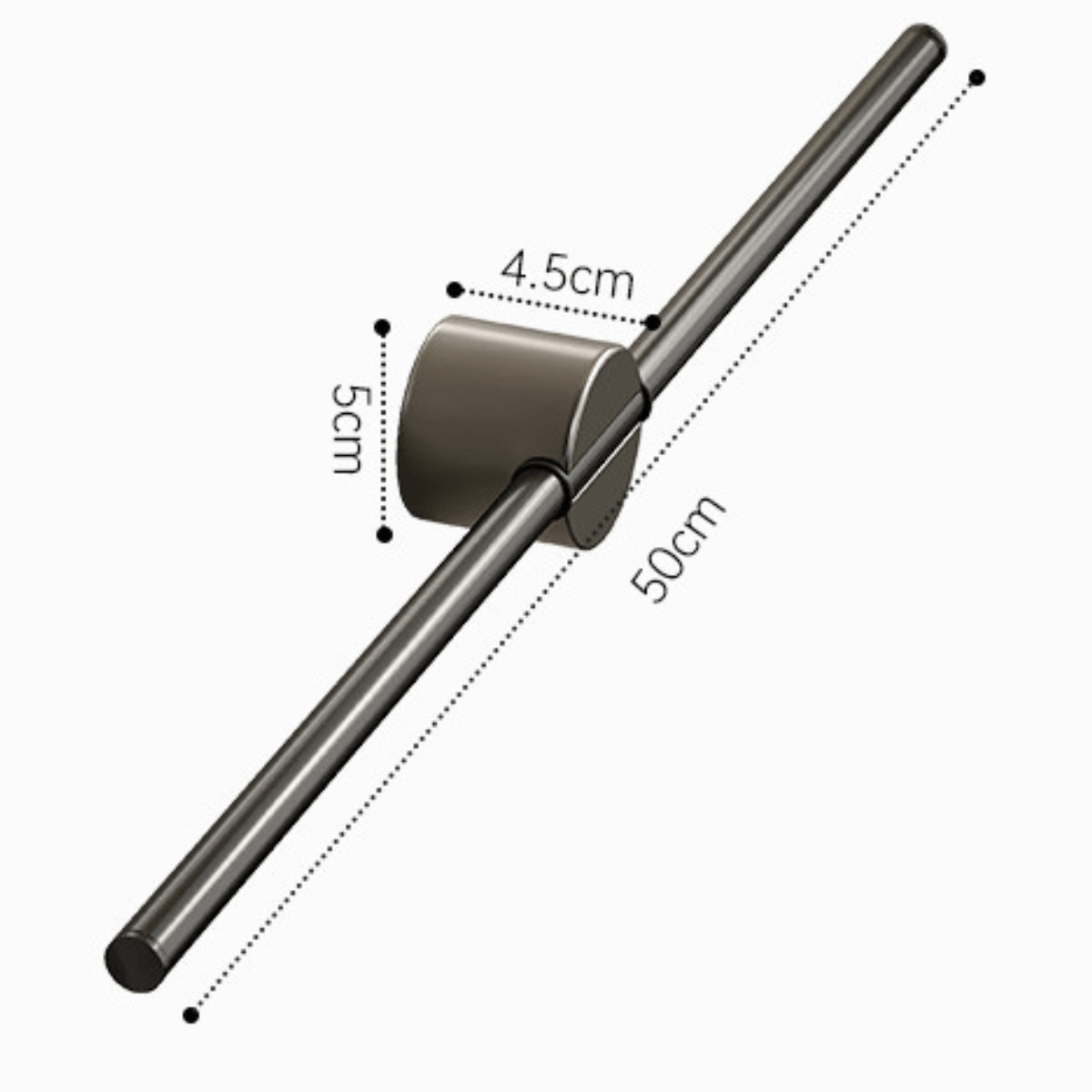 Suport pentru Prosoape din Otel Inoxidabil, INCO®, pentru Baie / Bucatarie, Fixare fara perforare, cu Bara reglabila