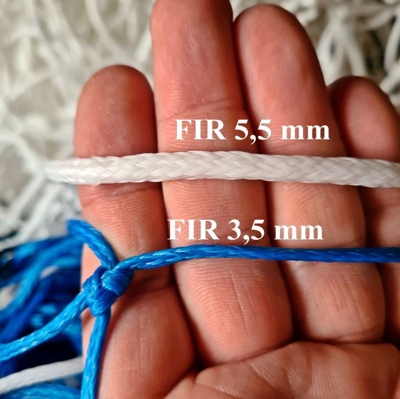 Set 2 plase porti fotbal Anastasia Sport 3x2 m, fir 3,5 mm - imagine 4