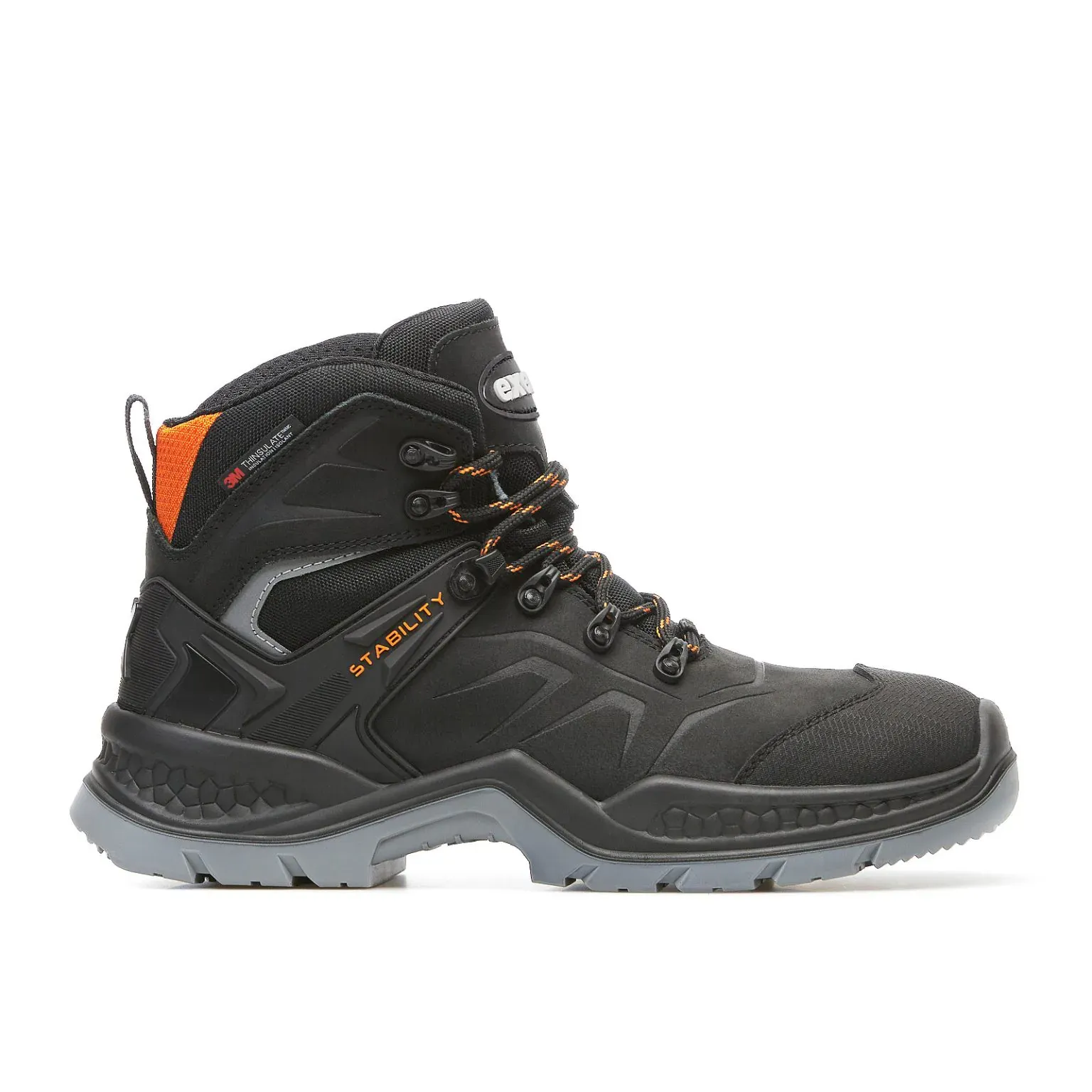 Bocanci de protectie Exena Everest Black S3 CI WR SRC, Bombeu de protectie, Marime — imaginea 2
