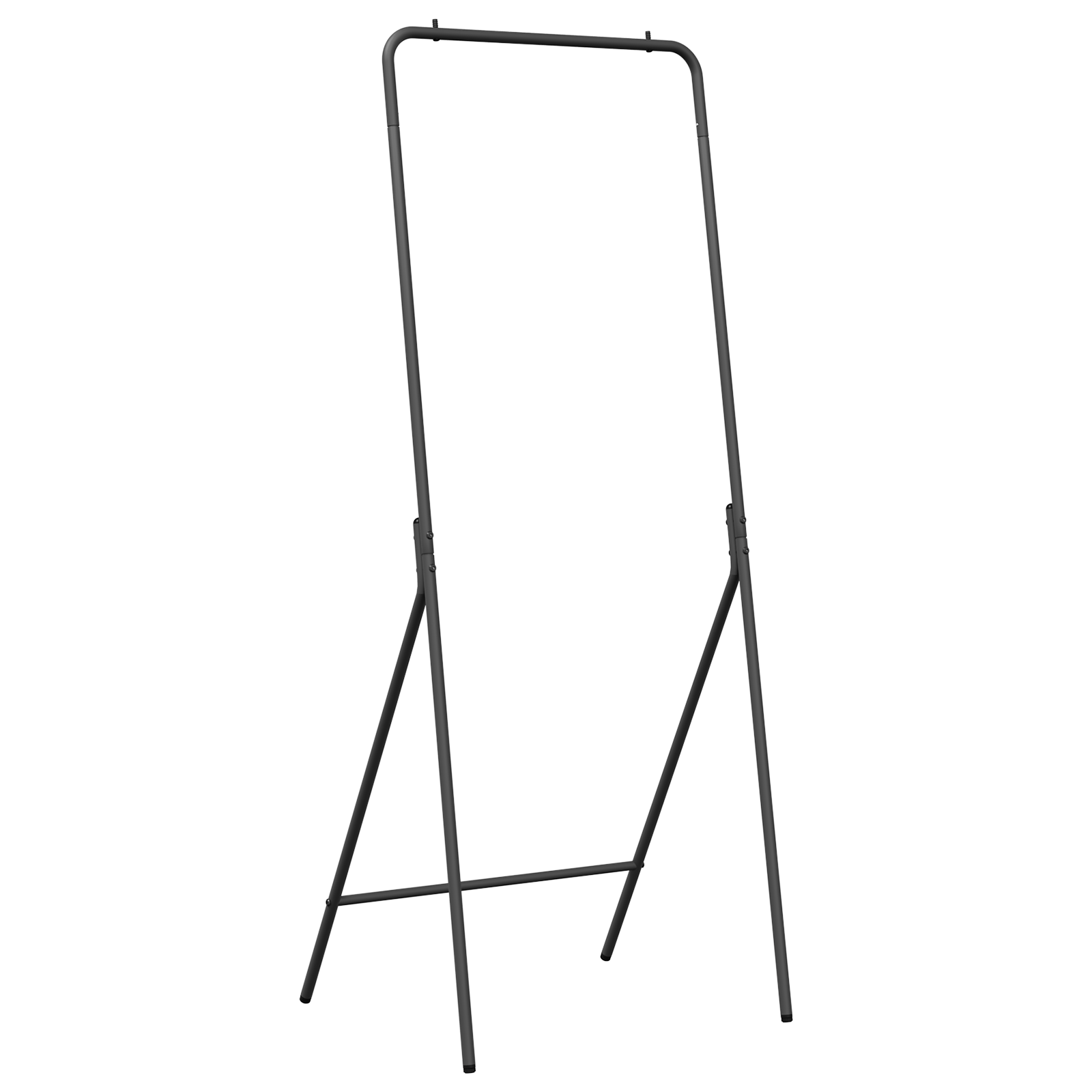 Cuier pentru haine Negru Metal Standard Pliabil