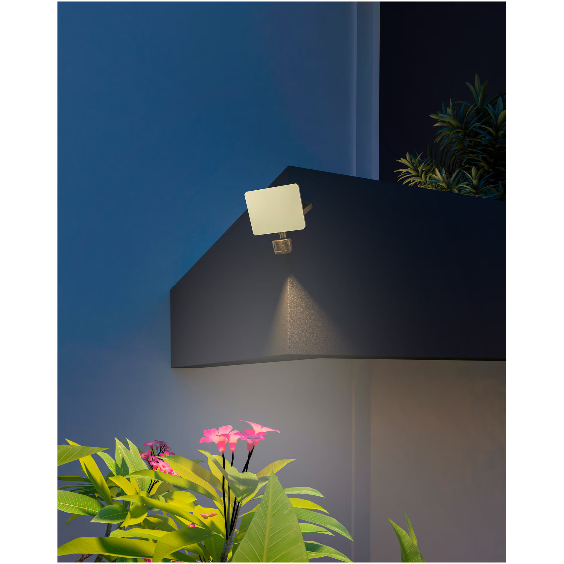 Reflector LED Smart Calex Floodlight, 24W, 2500 lm, IP65, Negru — imaginea 7