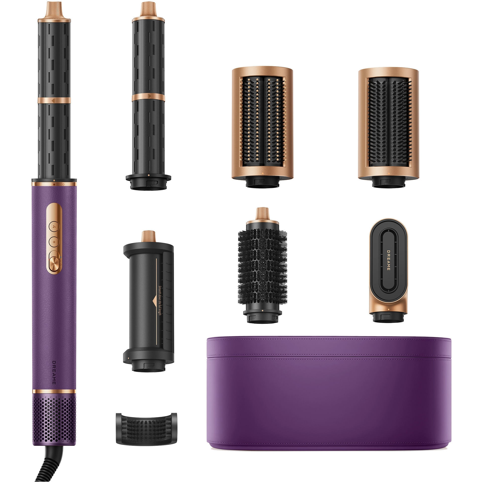 Ondulator multistyler Dreame Airstyle Pro AMF18A, 1300W, 7 accesorii, mov