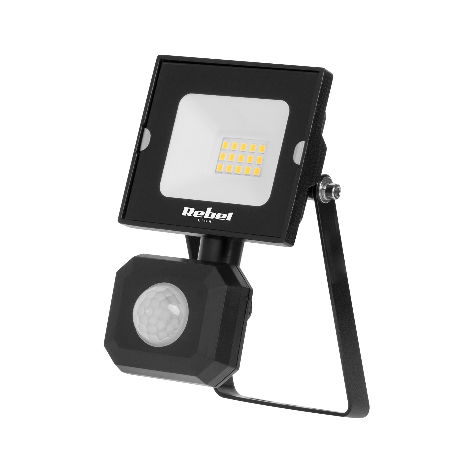 Proiector LED 10W, 6500K, senzor de miscare, IP44, 78x68x32mm, set 15 bucati — imaginea 2