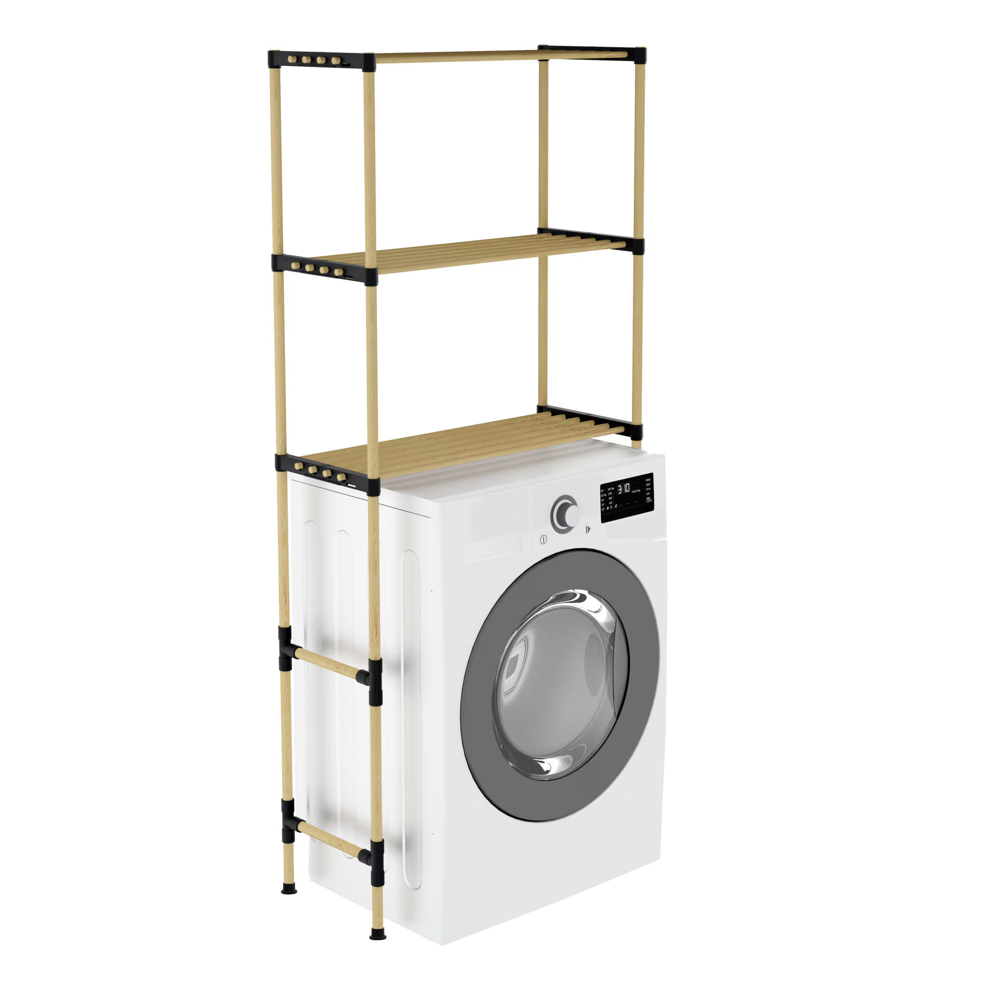 Raft modular pentru masina de spalat rufe, SEOWOOD, SEO-8166, 158 cm